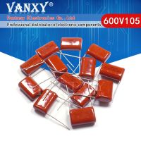 10PCS 630V105J 630V 1UF Pitch 20mm 105 1000NF CBB Polypropylene film capacitor