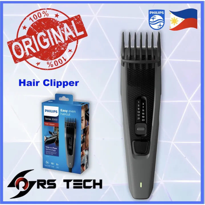 Philips HC3520/15 Hair Clipper Series 3000 (Black/Grey) | Lazada PH