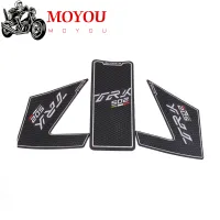 สำหรับ Benelli TRK502 TRK 502 502X รถจักรยานยนต์ Protector Anti Slip ถังสติกเกอร์แก๊สเข่า Traction ด้านข้าง3M Decal