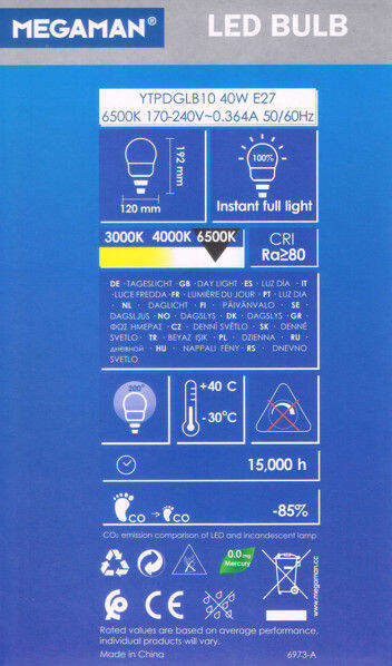 หลอด-แอลอีดี-40-w-ขั้ว-e27-ให้ความส่องสว่าง-3-600-ลูเมน-แสงขาว-เดย์ไลท์-อุณหภูมิสี-6-500k-แรงดันไฟฟ้า-170-240-โวลต์