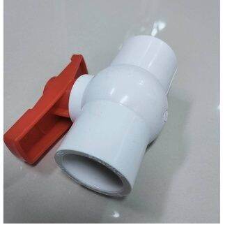 บอลวาล์ว-pvc-1-2-4หุน-3-4-6หุน-1-8หุน-บอลวาวส์pvc-pvc-ballvalves-บอลวาล์วพีวีซี-ข้อต่อ