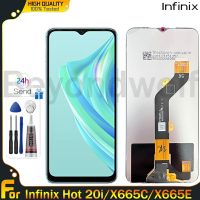 Beyondwolf จอแอลซีดีไอพีเอซดั้งเดิมสำหรับ Infinix 20i ร้อน X665C X665E สัมผัสหน้าจอ LCD หน้าจอดิจิตอลแทนการประกอบสำหรับ Infinix 20i ร้อน