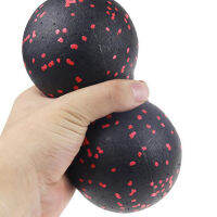 Lacrosse Myofascia Ball Peanut Massage Ball ความหนาแน่นสูงน้ำหนักเบาฟิตเนสร่างกาย Fascia การออกกำลังกายบรรเทาปวด Yoga Ball