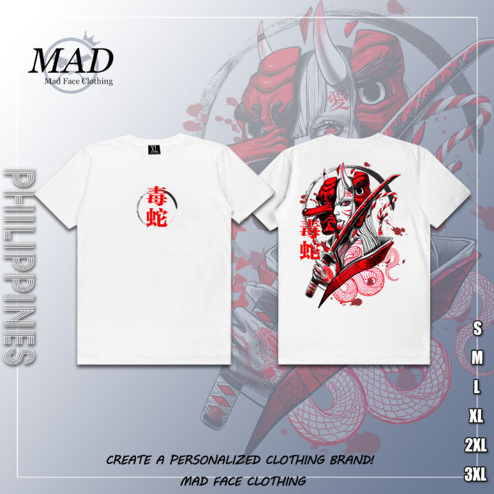 การออกแบบดั้งเดิม-madface-เสื้อผ้าศิลปะยอดนิยมของญี่ปุ่นรูปแบบตัวละครสาวเสื้อยืดเสื้อยืดแนวสตรีท