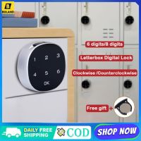 Touch Screen Digital Smart Electronic Password DoorLock Security Anti-theft Wooden Cabinet Keypad Drawer Office File
