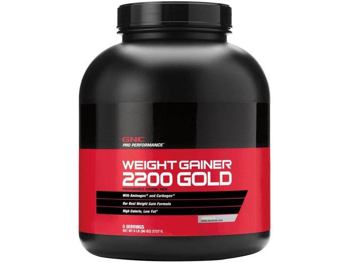 GNC PROPERFORMANCE® Weight Gainer 2200 Gold Vanilla (6lbs) Lazada PH