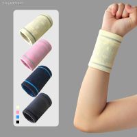 ▧ 2PCS Unisex Sports Sweatband Wristband Wristband Wrist Running Badminton Basketball Wristband Trib Sweatband Wrist Support