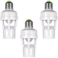 【YD】 AC100-240V E27 Socket Converter with PIR Sensor Ampoule Lamp Base Bulb