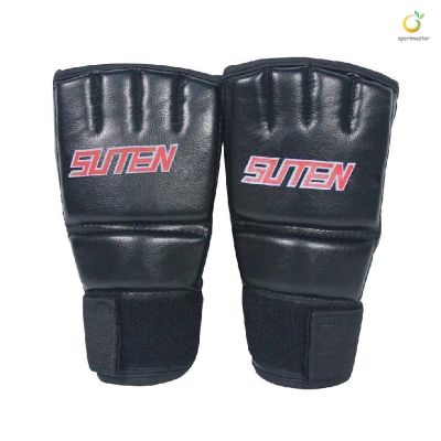 【Ready Stock】PU Leather MMA Muay Thai Training Punching Bag Mitts Sparring ing s