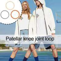 Silicone Knee Joint Rope Loop Rubber Band Knee Protector Basketball Fitness Patellar Stabilizer