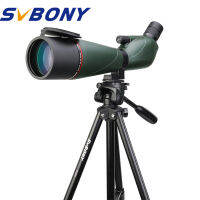 Svbony SV408ขอบเขตจุด20-60x80กำลังสูงกันน้ำกันหมอกสปอตเตอร์ HD FMC เลนส์ BK7กล้องส่องทางไกลตาเดียวสำหรับดูนก