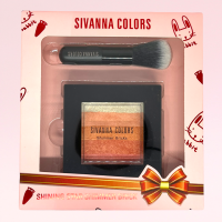 SIVANNA COLORS แท้  Makeup studio Shining Star shimmer brick No.06