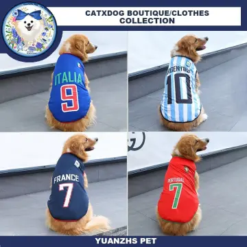 Summer Pet Vest T-shirt Dog Clothes Basketball Football Jersey Golden  Retriever French Bulldog Pets Clothing Dogs Costume XS-6XL - AliExpress