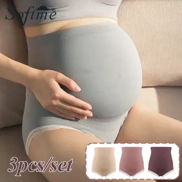 Cotton Maternity Pregnant Underwear Low Waist V-shaped Mother