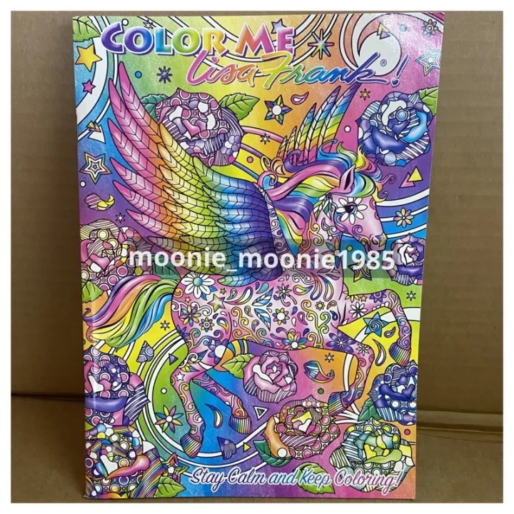 Lisa Frank Original Premium Adult Coloring Book Comic Books Philosophy ...