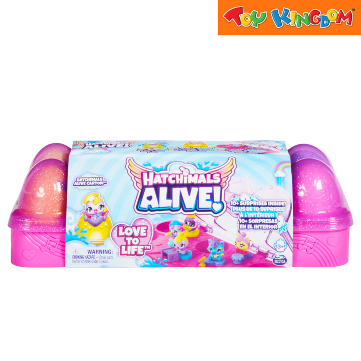 Hatchimals Alive! Egg Carton Water Hatch Playset Lazada PH