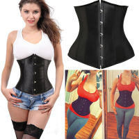 2 Size Corset Jacquard Waist Trainer Steampunk Vintage Palace Tummy Control Reducing Belt Korset Shapewear