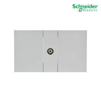 Schneider Electric ชุดเต้ารับโทรทัศน์ 75 โอห์ม + ฝา 1 ช่อง สีเทา TV Socket 75 ohm, Gray, Schneider รุ่น AvatarOn A รหัส M3T01_GY_M3T1TV75M_GY สั่งซื้อได้ที่ร้าน PlugOn