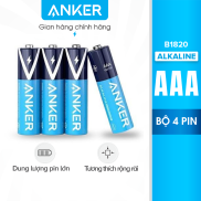 Bộ 4 Pin KiềmAAA ANKER Alkaline