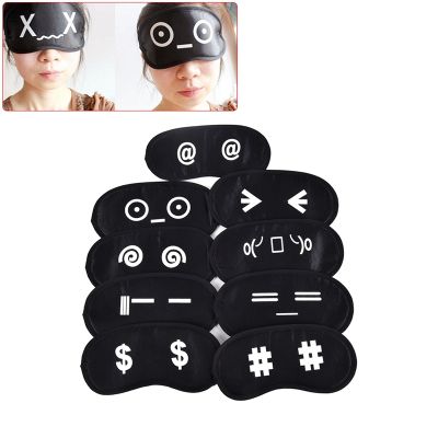 【CC】 Cartoon Masks Eyeshade Cover Men Soft Blindfold Slaapmasker