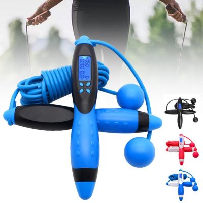 Digital Counter Anti Slip Handle Jump Skipping Rope Bodybuilding Exercise Tool