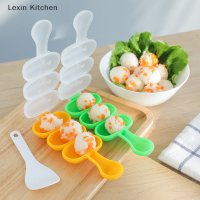 Lexin Kitchen 2ชิ้น/เซ็ต Baby Rice Ball Mold shit อาหารตกแต่งเด็กอาหารกลางวัน DIY sushi Maker แม่พิมพ์เครื่องมือครัว Bento อุปกรณ์เสริม