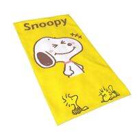 Snoopy 27.5 * 15.7in ผ้าขนหนูแฟชั่นผ้าเช็ดตัว Marvel ผ้าเช็ดตัวไฟเบอร์ซูเปอร์ได้ทั้งชายและหญิง