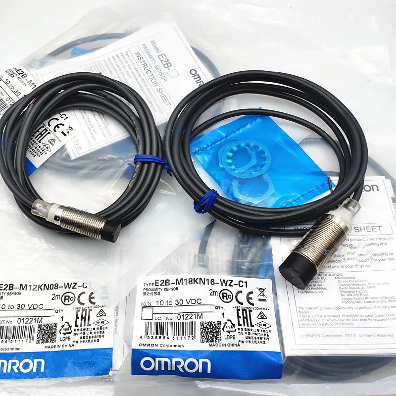 ใหม่ OMRON E2B-M12KN05/M12KN08/M12KS04/M12KS02/M30KN20/M30KS15-WZ-B1-C1  E2B-M18KN10/M18KN16/M18KS05/M18KS08/-WZ-B1-C1 E2B-S08KN04/S08KS02-WP-C1แท้  Proximity Switch Sensor 2M | Lazada.co.th