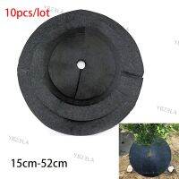 10x Plant Covers Tree  Protection Cloth Mats Gpots Ecological Mulch Ring Round Barrier for Outdoor Gardens Tools YB23TH