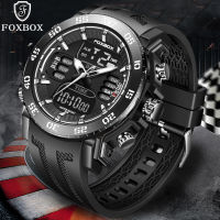 LIGE Brand Foxbox 2022 New Sport Mens Watches Top Luxury Quartz Watch For Men Military Waterproof Digital Clock Male Wristwatch