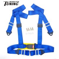 Tuning Monster Universal Seat Belts Style Competition 4 Point Snap-In 2" Seat Belt Racing Harness Safety Belt Seat Harness Accessories