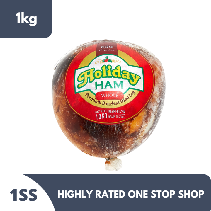 Cdo Premium Holiday Ham Whole Kg Lazada Ph