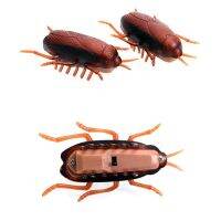 【LZ】✎  Funny Electronic Cockroach Toy with Battery For Kids Novelty Gag Toys Pet Cat Puppy Toys