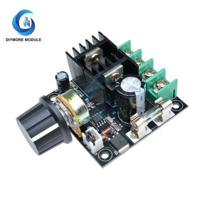 【cw】 12V-40V 10A Motor Speed Controller Module 3KHz Voltage Regulator Dimmer Potentiometer