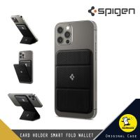 SPIGEN MagSafe Card Holder Smart Fold Wallet กระเป๋าใส่บัตรพร้อมขาตั้ง iPhone 12 Pro Max, iPhone 12 Pro/12 และ12 Mini
