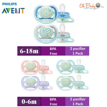 SCF080/02 - Philips Avent Ciuccio Ultra Air Girl 0-6 Mesi