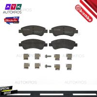 ผ้าดิสเบรคหน้า CITROEN C2 C3 C4 DS3 XSARA PEUGEOT 1007 2008 206 207 208 301 307 P61 066B BREMBO