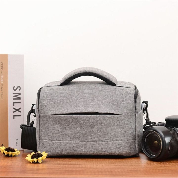 msaxxza-กระเป๋าใส่เลนส์กระเป๋าสะพายไหล่สีดำอุปกรณ์เสริมกล้องสีเทากระเป๋าใส่กล้องถ่ายภาพกันน้ำกระเป๋ากล้อง-dslr-เคสกระเป๋ากล้องกระเป๋ากล้อง