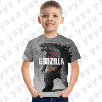 3D พิมพ์ Godzilla: ราชาแห่งมอนสเตอร์แฟชั่นเรียบง่ายเท่และเสื้อผ้าเด็กสบาย