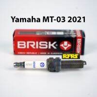 หัวเทียน BRISK PREMIUM RACING แกนเงิน Yamaha MT-03 2021 Spark Plug (SY01RC) รองรับทุกน้ำมัน Made in EU