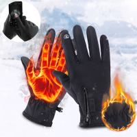 【2023】Professional Outdoor Winter s Waterproof Moto Thermal Fleece Lined Resistant Touch Screen Non-slip Motorbike Riding Sports