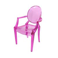 【YF】 1:6 Dollhouse Mini Colorful Leisure Home Chair Model for Furniture Accessories