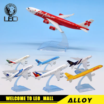 LEO 1:400 Airplane Model Diecast Alloy model 16cm Airbus A320/A380 Boeing777 Boeing747