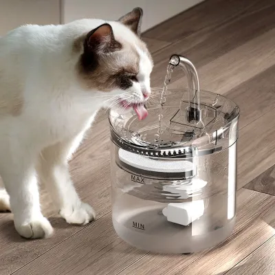 [Free ship] cats and dogs universal dispenser automatic circulation filter silent flow drinking fountain unplugged live