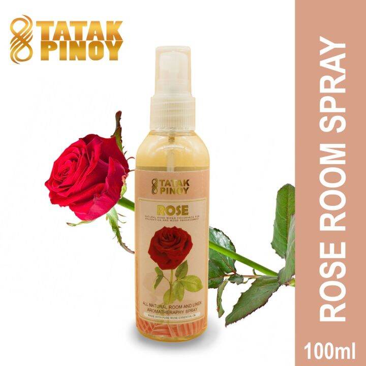 Tatak Pinoy Natural Positive Essence Rose Linen And Room Spray Natural Aromatic Mist Made With 2553