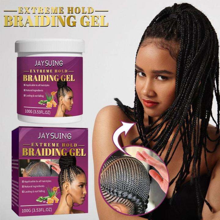 Dirty Braid Shaping Gel Dirty Braid Prevention Reduces Hair Damage Shapes Glossy Moisturizes Wax