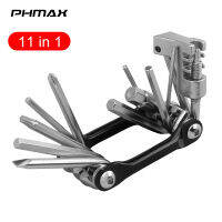 PHMAX BIKING Mini อุปกรณ์ซ่อมจักรยานเสือภูเขาเครื่องมือจักรยานขี่ประแจหลายตัวเครื่องมือซ่อมแซมชุดเครื่องมือซ่อมจักรยาน