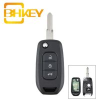 【✴COD✴】 haokao5 Bhkey สำหรับกุญแจเรโนลต์3ปุ่ม Kunci Remote Mobil พลิกสำหรับจอมีเดียในรถ Captur Megane 433Mhz ชิป Pcf7961กุญแจรถอัจฉริยะ