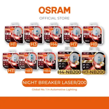 osram H8 night breaker unlimited 110%more light H8 BULB H11 BULB / H8 OSRAM  BULB