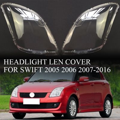 Car Headlight Lens Cover Transparent Headlight Shell for Swift 2005 2006 2007 2008 2009 2010 2011-2016